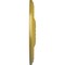 Ekena Millwork Alexa Ceiling Medallion (Fits Canopies up to 2 7/8"), Hand-Painted Rich Gold, 20 1/2"OD x 1 7/8"P CM20ALRGS - alternate 3